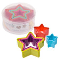 Appetito Star Cookie Cutter 5pc set