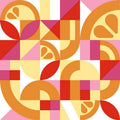Paper + Design Luncheon Napkins -Citrus Era Orange