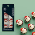 Sprinks Icing Decorations - Santa - 8 pieces