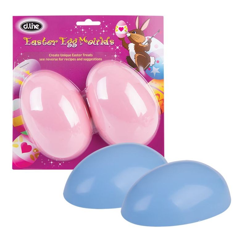 D.Line Plain Egg Mould - Large set of 2