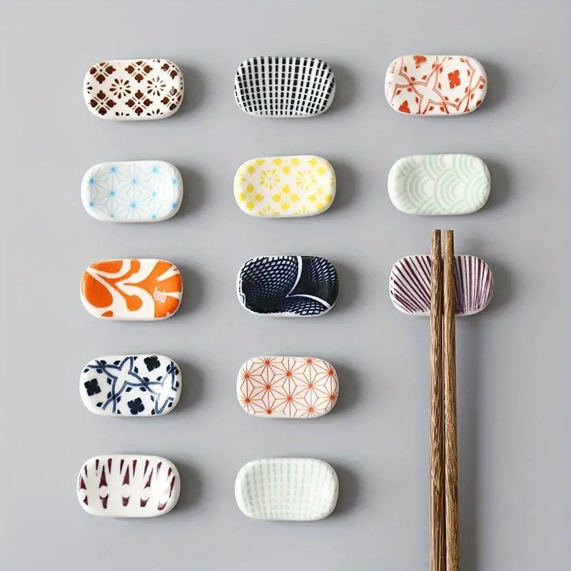 assorted-rectangle-ceramic-chopstick-rest-1pc