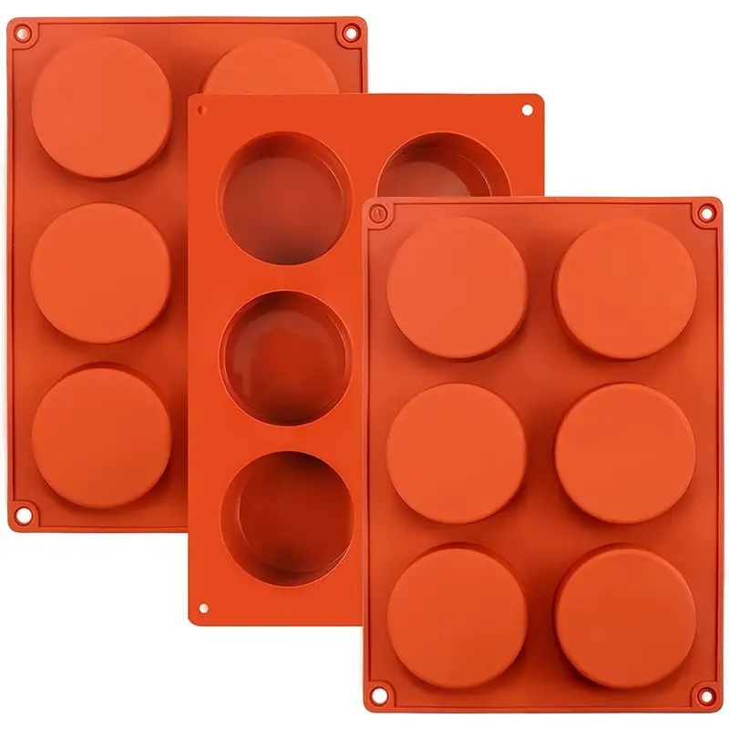 Silicone Mould Oreo Cylinder 6 cavity