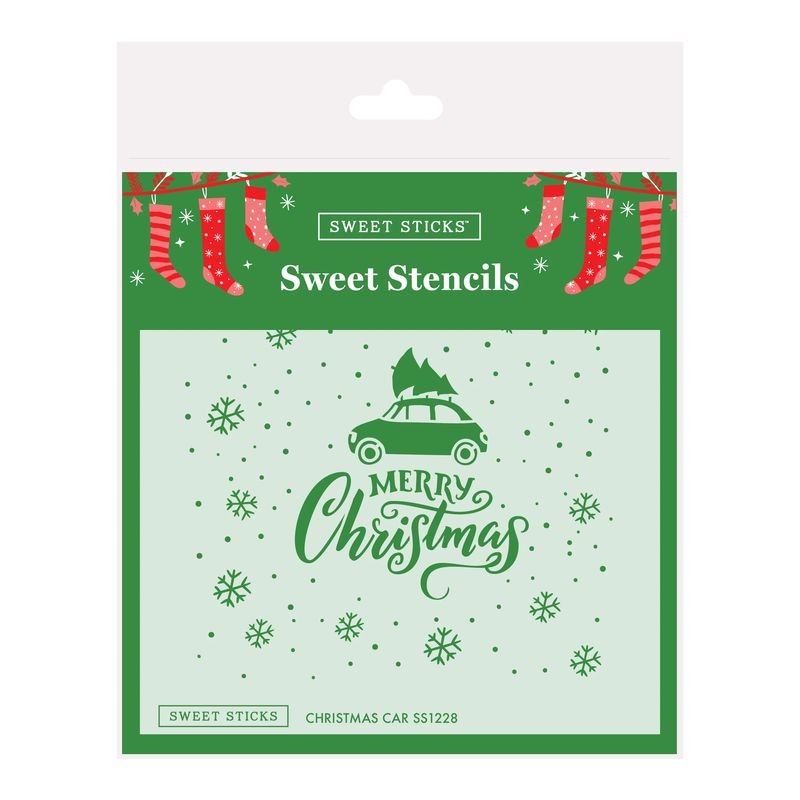sweet-sticks-christmas-car-ss1228-stencil