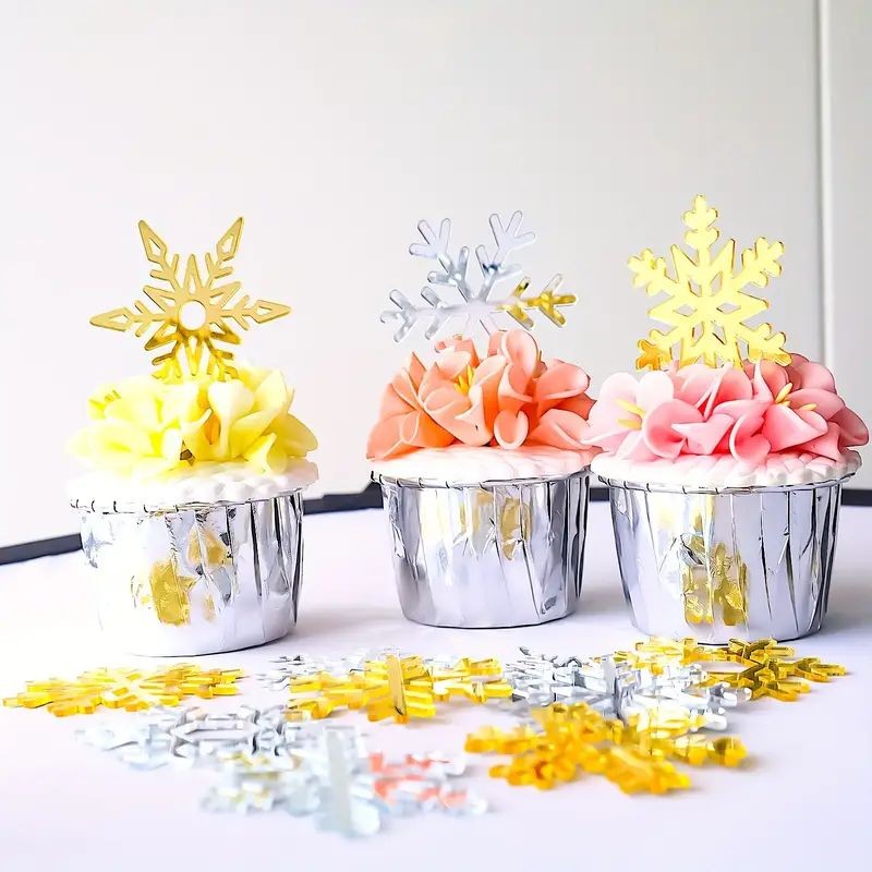 acrylic-topper-snowflake-silver-1pc