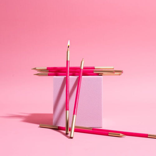 c-c-candles-double-dipped-hot-pink-gold-12-pack