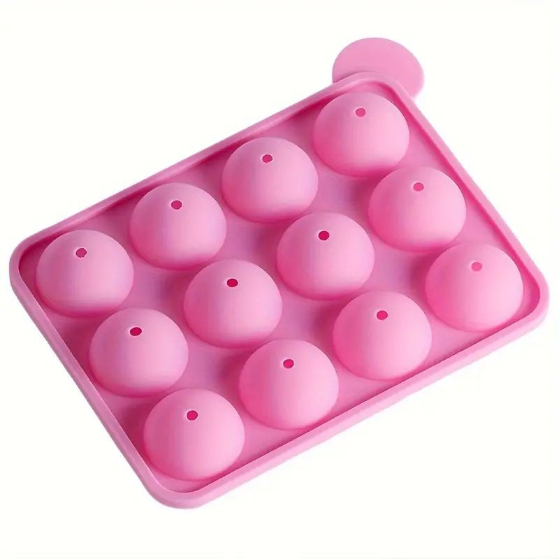 Silicone Cake Pop Mould 12 cavity