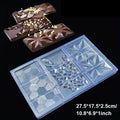 Polycarbonate Chocolate Mould Edelweiss design