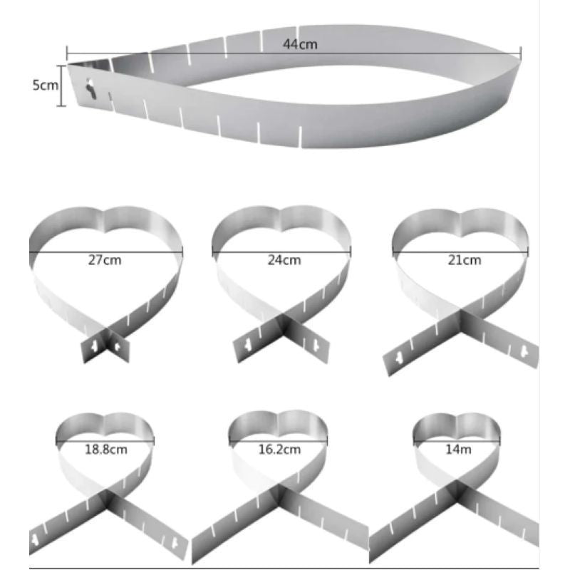 adjustable-heart-cake-baking-ring