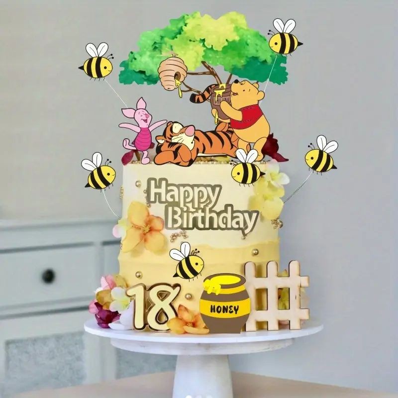 cake-topper-disney-pooh-honey-friends-25pc