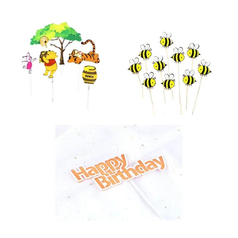cake-topper-disney-pooh-honey-friends-25pc