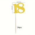 cupcake-toppers-18th-gold-glitter-12pcs