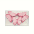 Edible Wafer Butterflies Pink 60pc