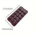 Silicone Mould Poop Emoji with faces 15 cavity