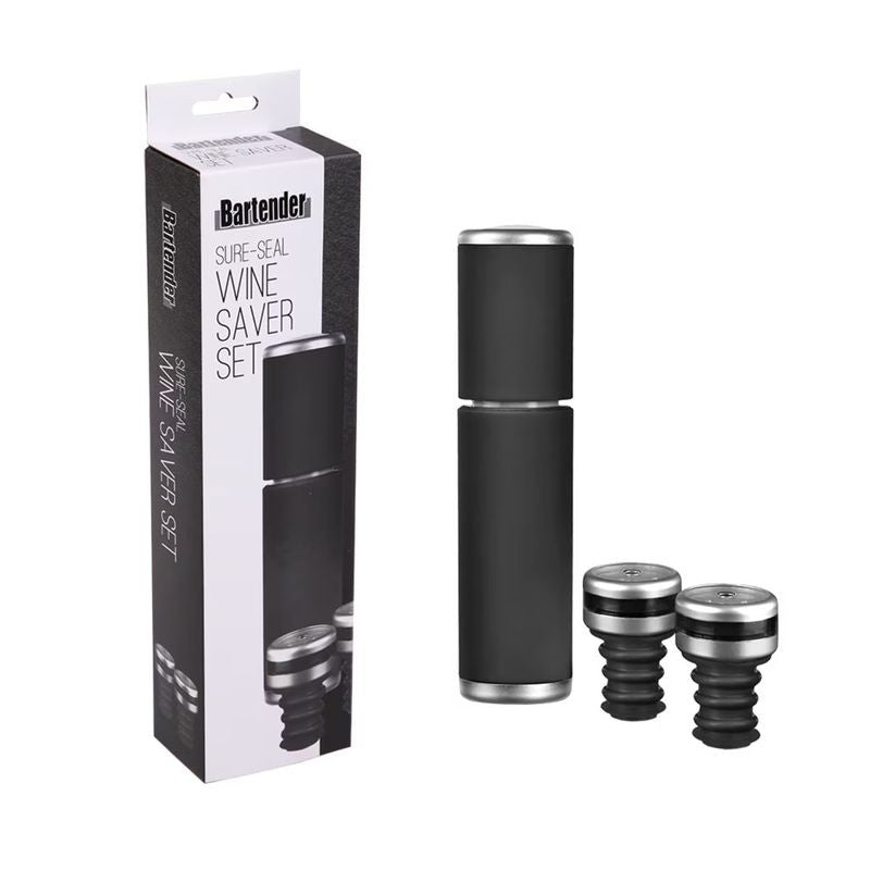 bartender-sure-seal-wine-saver-set-black