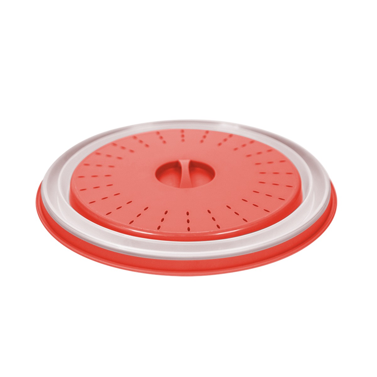 tovolo-microwave-collapsible-food-cover-red