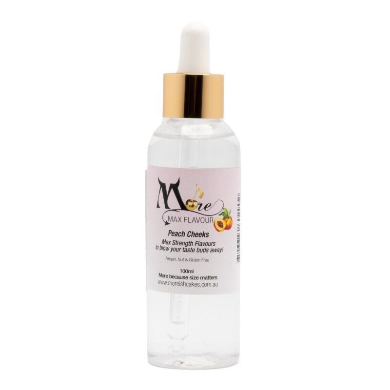 More Max Flavours Dropper Bottles - Peach Cheeks - 30ml