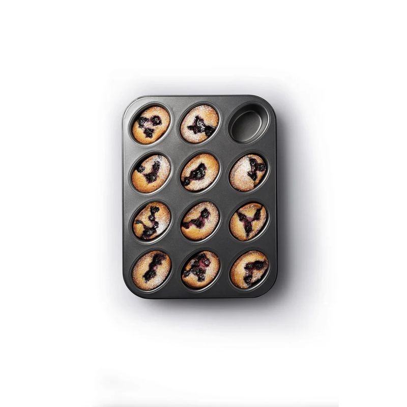 MasterCraft Non-Stick Friand Pan - 12 hole