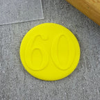 CCC 3D Numbers Serif Debosser - 60