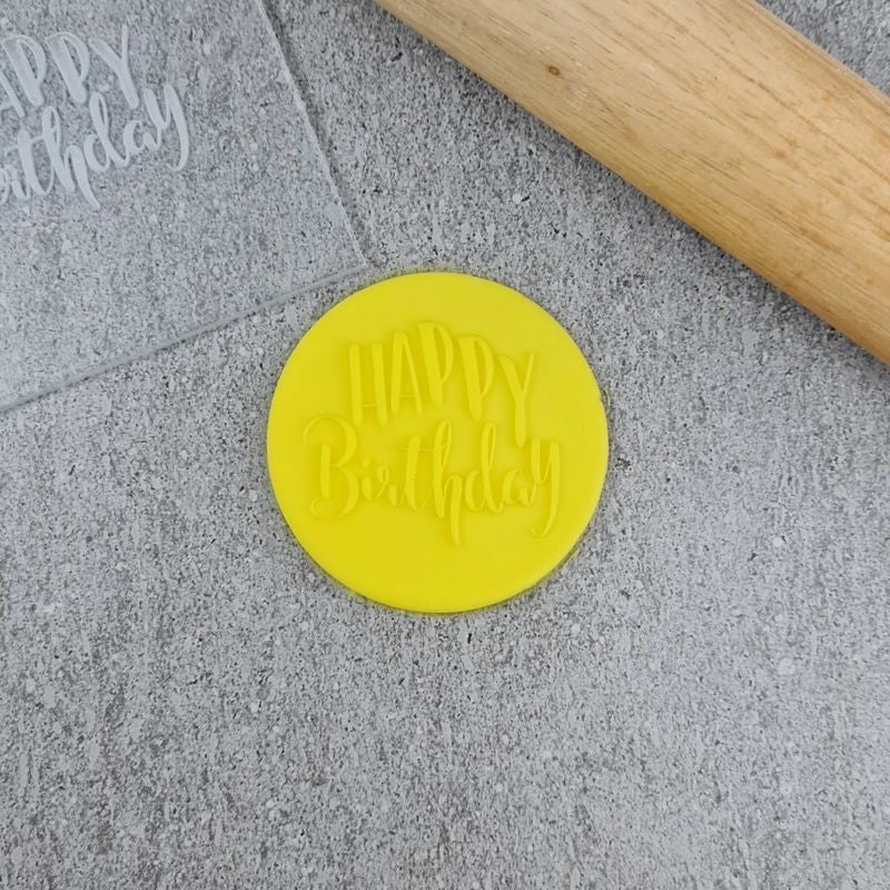 CCC Debosser Happy Birthday