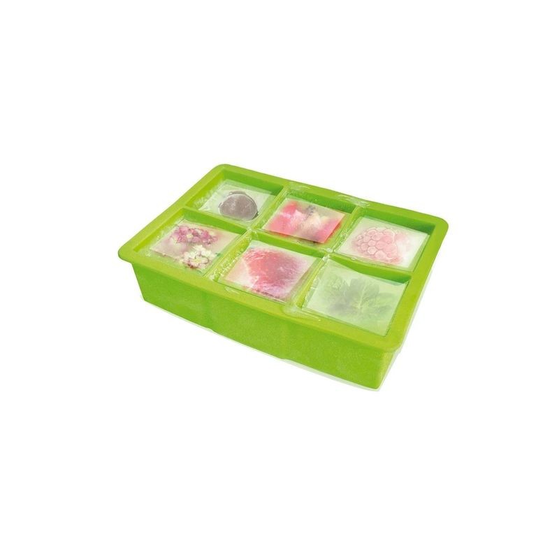 Vin Bouquet Silicone Square Ice Cubes Tray - 5 x 5 cm Cubes