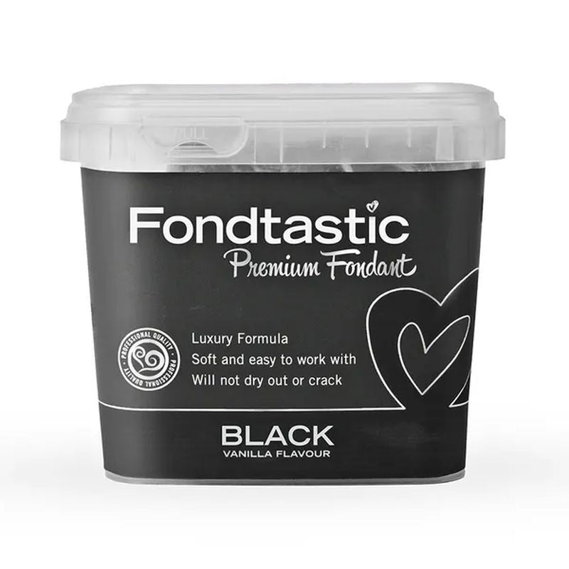 Fondtastic Fondant Black 1kg