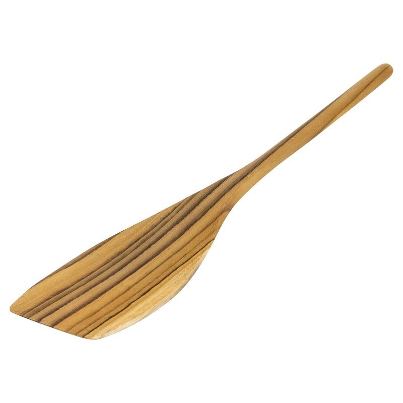 ICON Chef Recycled Teak Wood Flat Spatula - 30cm