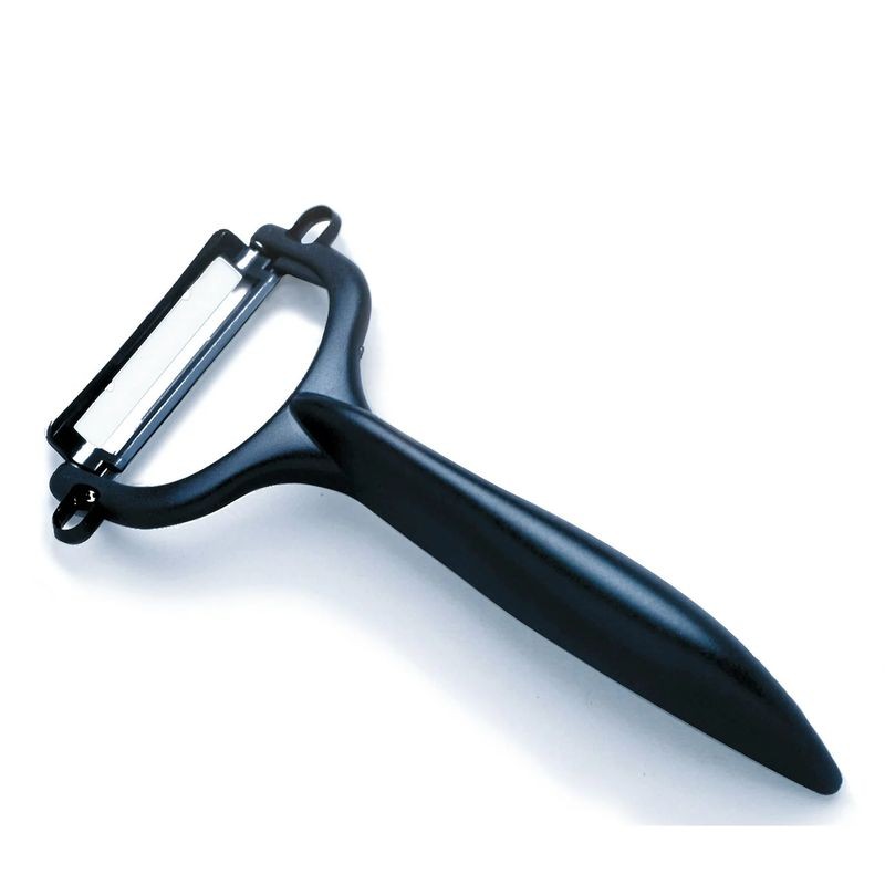 Kyocera Ceramic Y Peeler with Rod Handle - Black