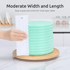 Buttercream Cake Scraper 4pc Set Assorted Designs