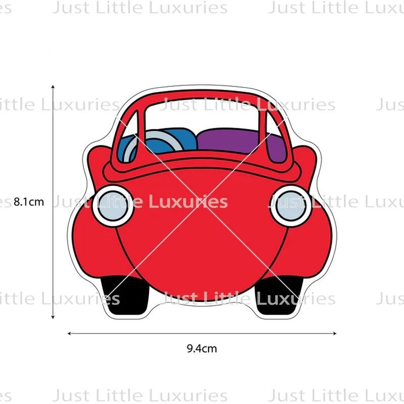 JLL Cookie Cutter & Embosser - Big Red Car