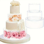 Acrylic Cake Dome Fillable Stand 25cm