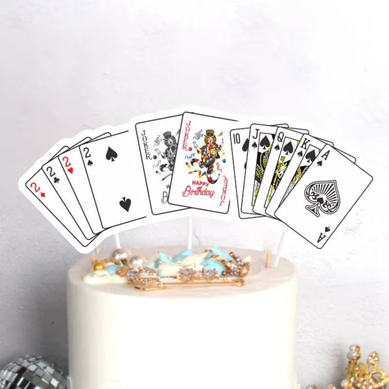 cake-topper-vegas-sign-poker-cards-4pc