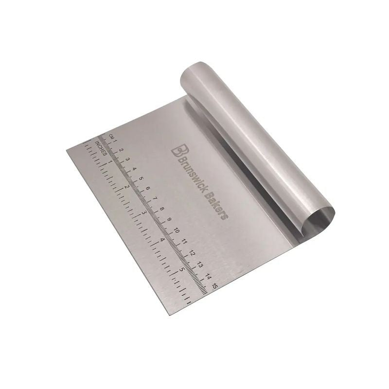 Brunswick Bakers Stainless Steel Dough Cutter - 15cm