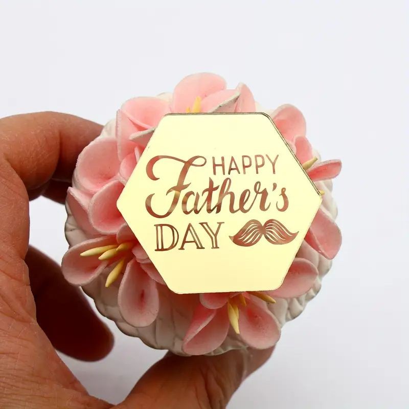 acrylic-topper-hexagonal-fathers-day-sign-with-moustache-gold-1pc