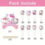 Cake & Cupcake Topper Hello Kitty 25pcs