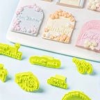 Assorted Happy Birthday Stamp Embossers 7pc