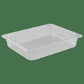 KH Classik Chef Gastronorm Food Pan Clear PC â€“ 1/2 Size 65mm