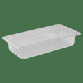 KH Classik Chef Gastronorm Food Pan Clear PC â€“ 1/3 Size 65mm