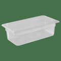 KH Classik Chef Gastronorm Food Pan Clear PC â€“ 1/3 Size 100mm