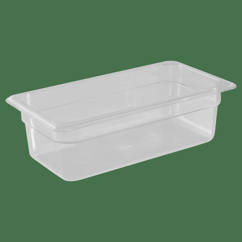 KH Classik Chef Gastronorm Food Pan Clear PC â€“ 1/3 Size 100mm