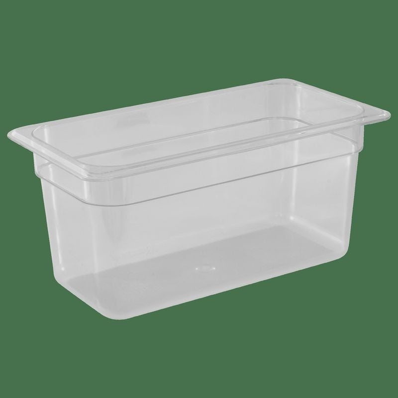 KH Classik Chef Gastronorm Food Pan Clear PC â€“ 1/3 Size 150mm