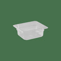 KH Classik Chef Gastronorm Food Pan Clear PC â€“ 1/6 Size 65mm