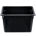 KH Classik Chef Polycarbonate Steam Pan Food Pan Black 1/2 Size 150mm