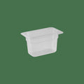 KH Classik Chef Gastronorm Food Pan Clear PC â€“ 1/9 Size 100mm