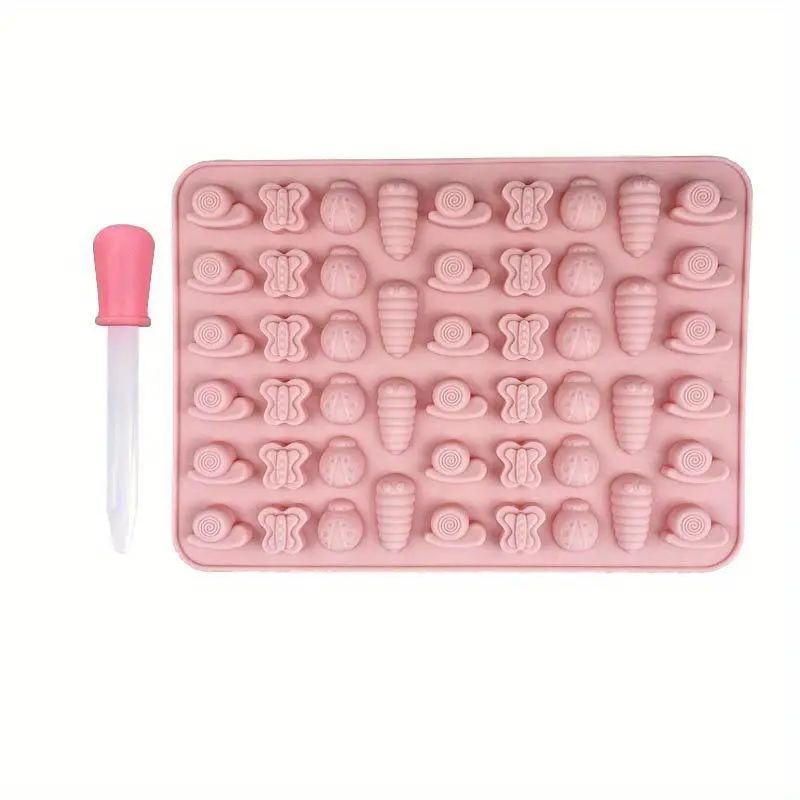 Silicone Mould Assorted Mini Insects 52 cavity