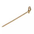 Bamboo Looped Skewer - Stick 100mm - Carton of 2500 (10 packs)