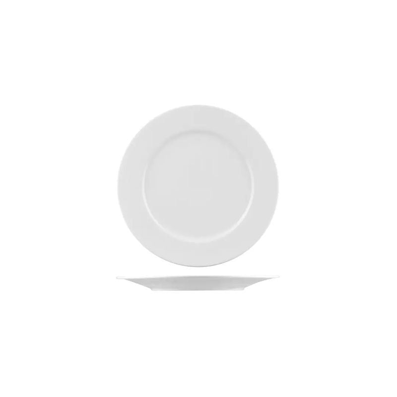 Bistro Round Plate - Wide Rim 160mm