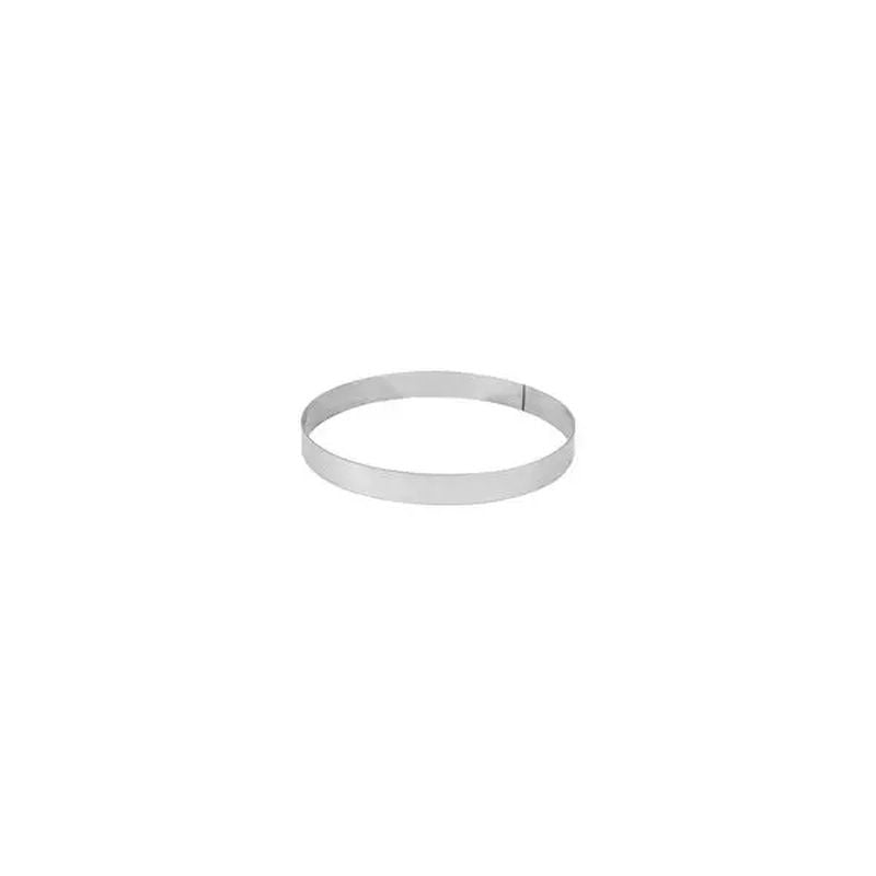 Pujadas Tart Ring Stainless Steel - 20cm