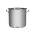 Chef Inox Elite Stockpot with Lid 22.5Lt