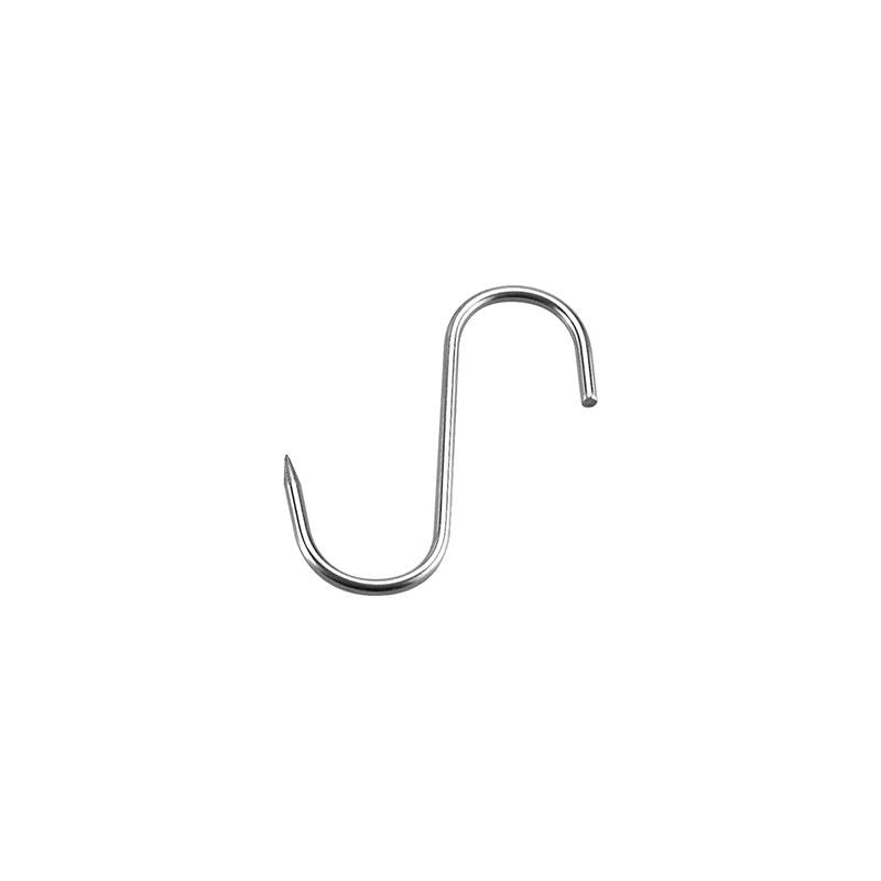Inox Macel Hook - 1 Point 120x5mm