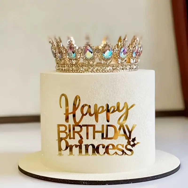 gold-happy-birthday-princess-cake-topper-9cm